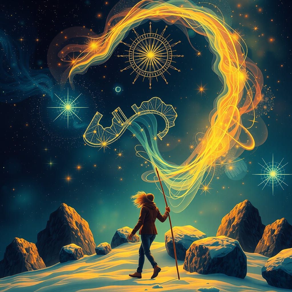 Quantum Navigator of Infinite Possibilities in Cosmic Dance