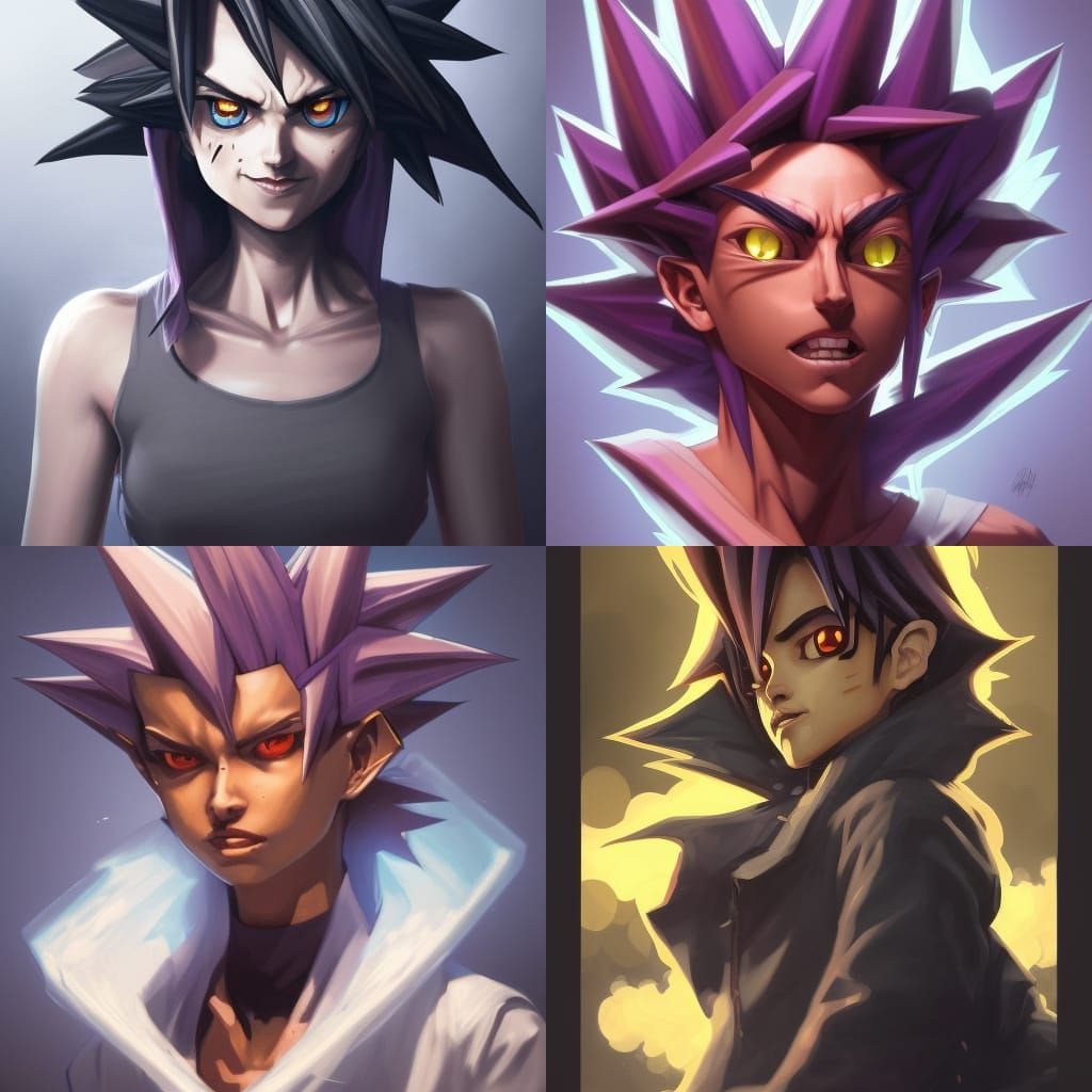 Detailed Portrait of Yugi by Greg Rutkowski