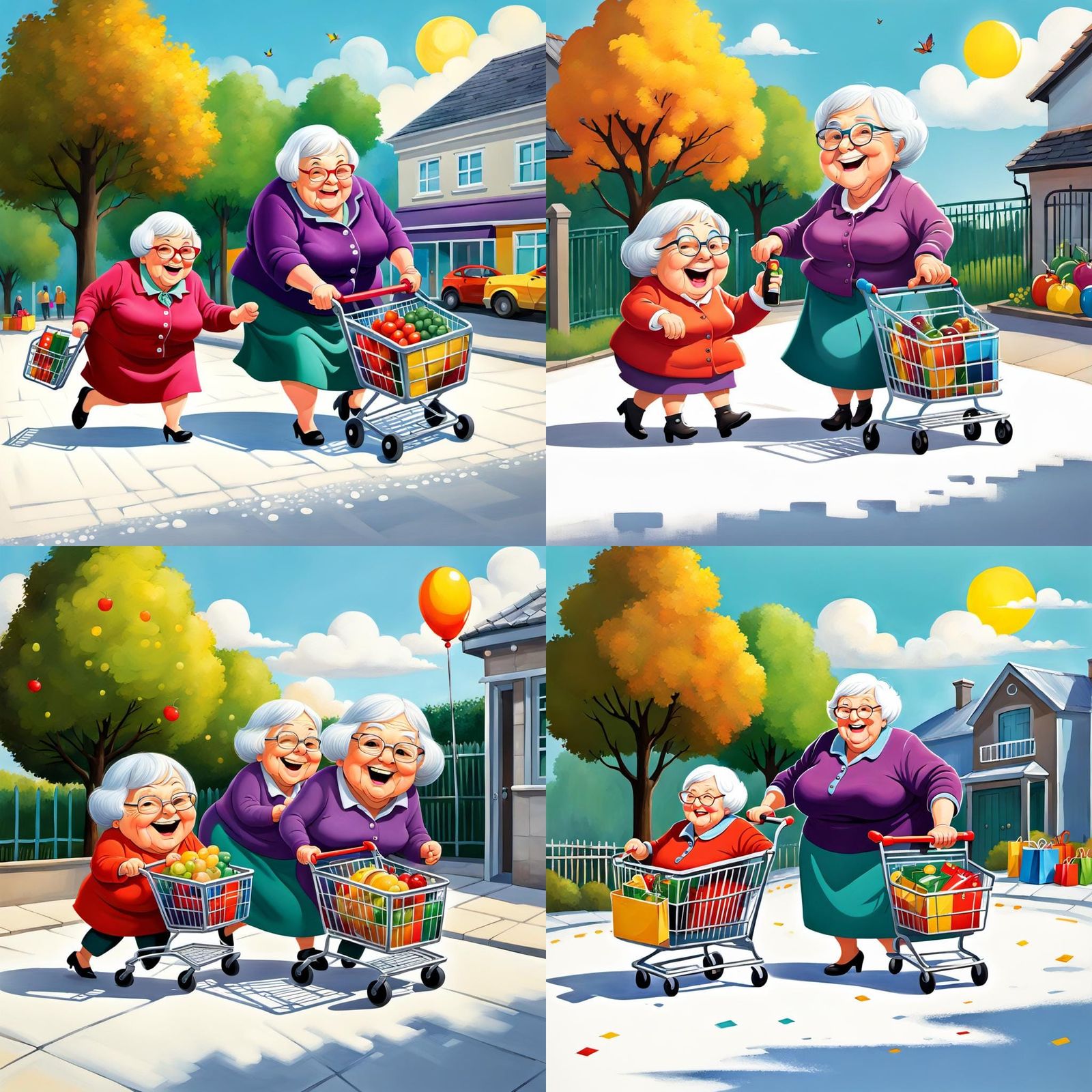 (Two naughty DRUNK:3.0) Happy big beautiful grannies BBW fat...