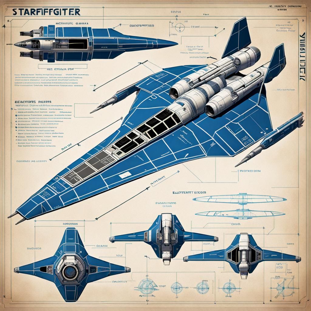 Starfighter Blueprint