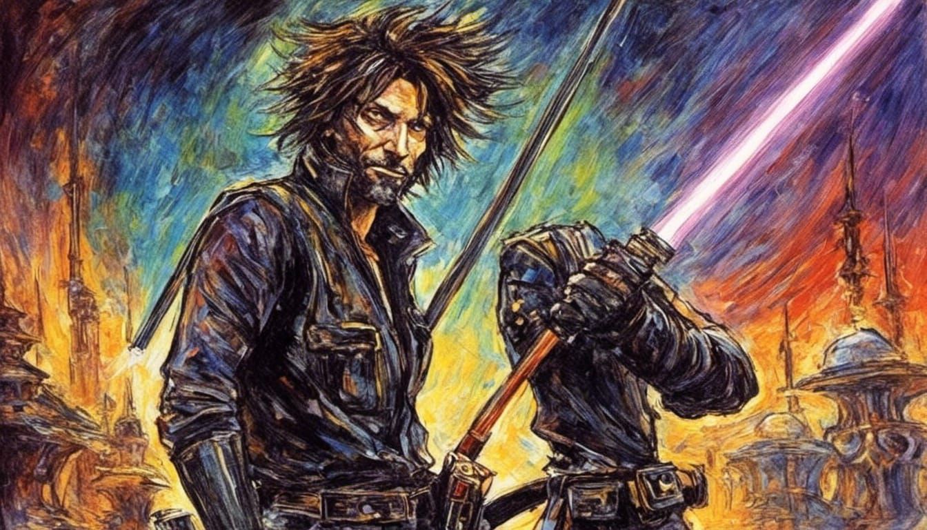 Neo-Primitive Retro Sci-Fi Mercenary Action