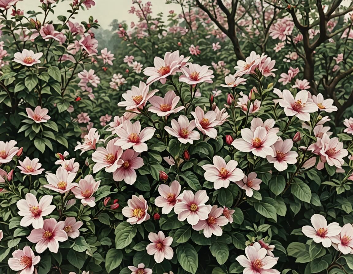 Emoji Garden Scene with House and Year 1940