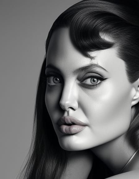 Elegant Portrait of a Young Woman