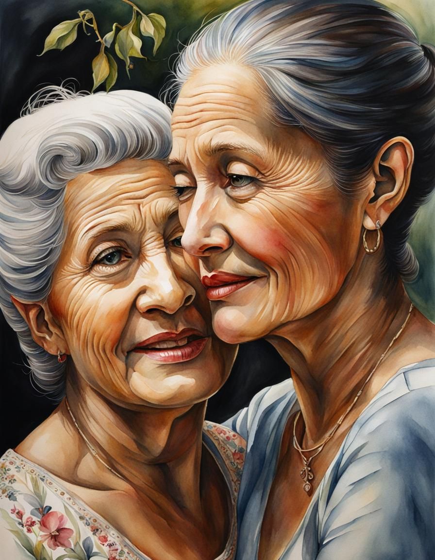 Friendship between Mother and Daughter