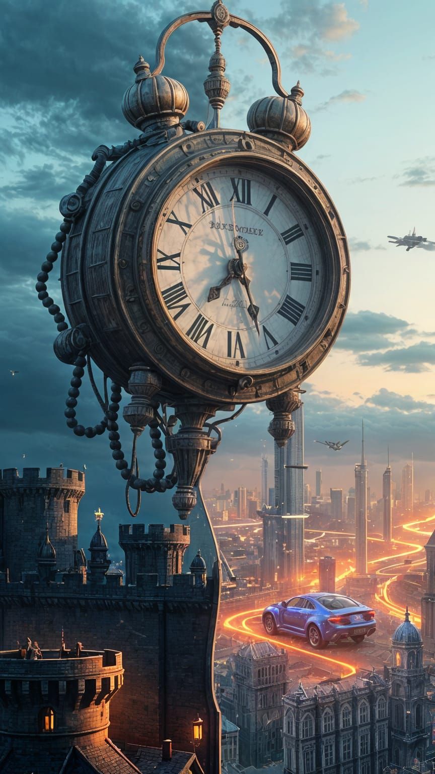 Medieval Kingdom and Futuristic City Collide in a Timeless S...