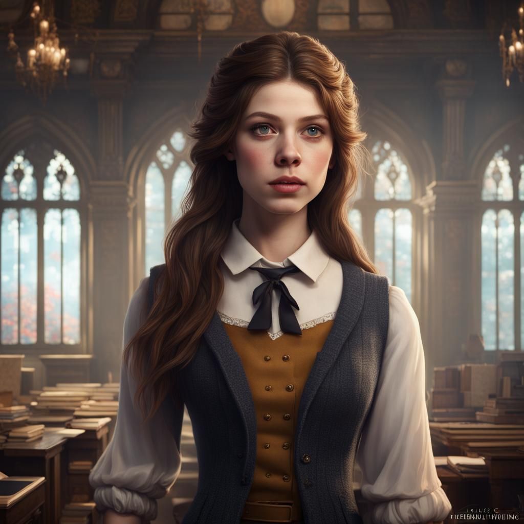 Young Teacher: Detailed Matte Painting in 8K