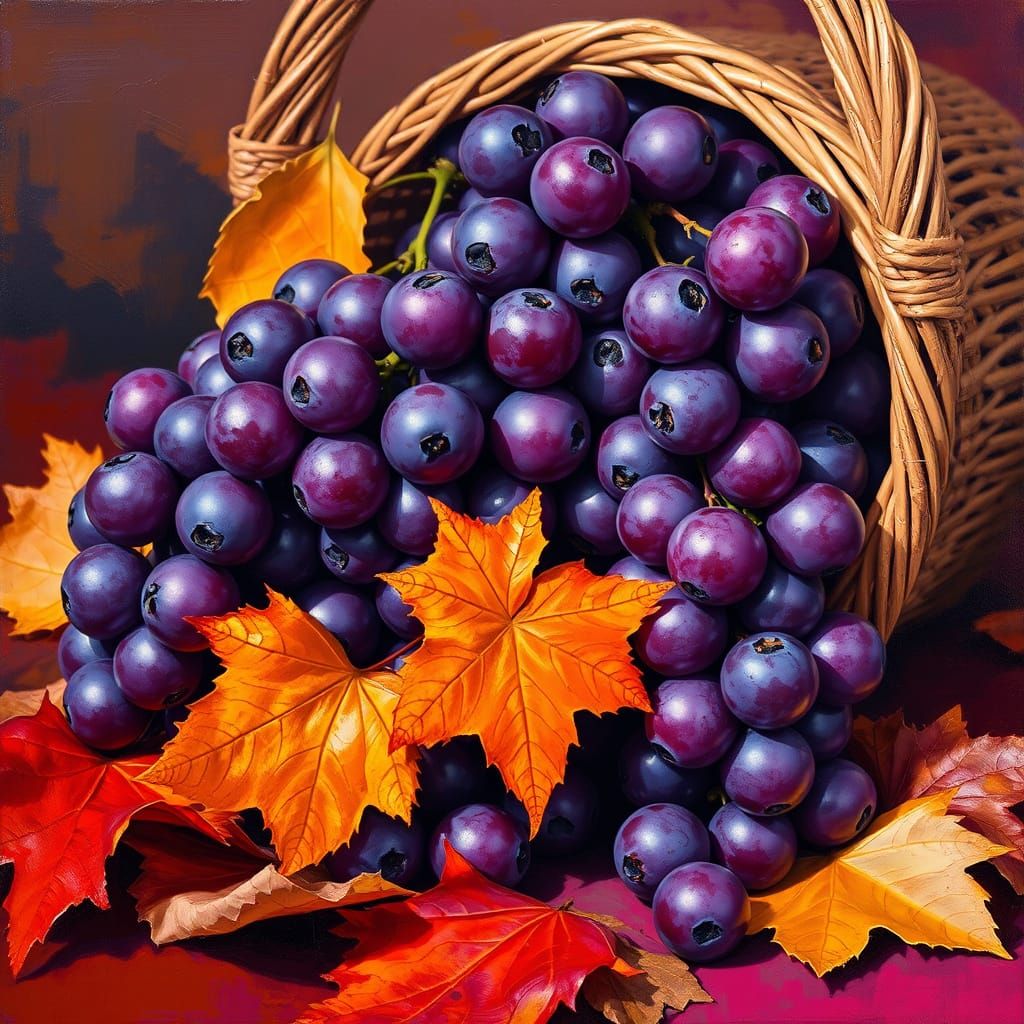 Autumn Still Life in Vibrant Colors