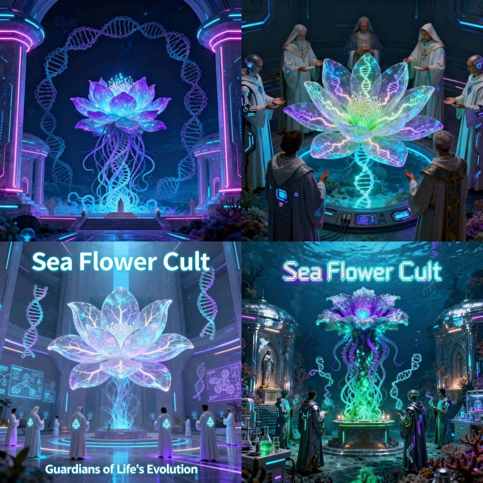 Sea Flower Cult: A Symbol of Future Creation