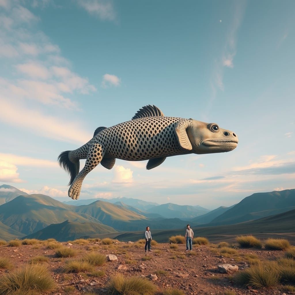 Surreal Photo Generated by AI