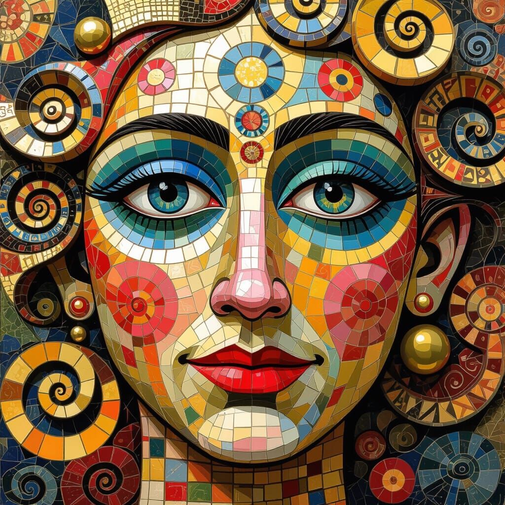 Hundertwasser-Inspired Sugar Beet Sculpture with Owl Feature...