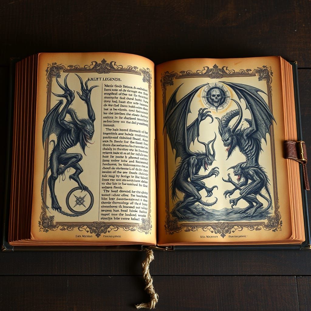 Eerie Book of Demons and Legends