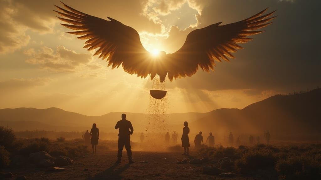 Biblical Angel Pours Judgment on 2035 Earth