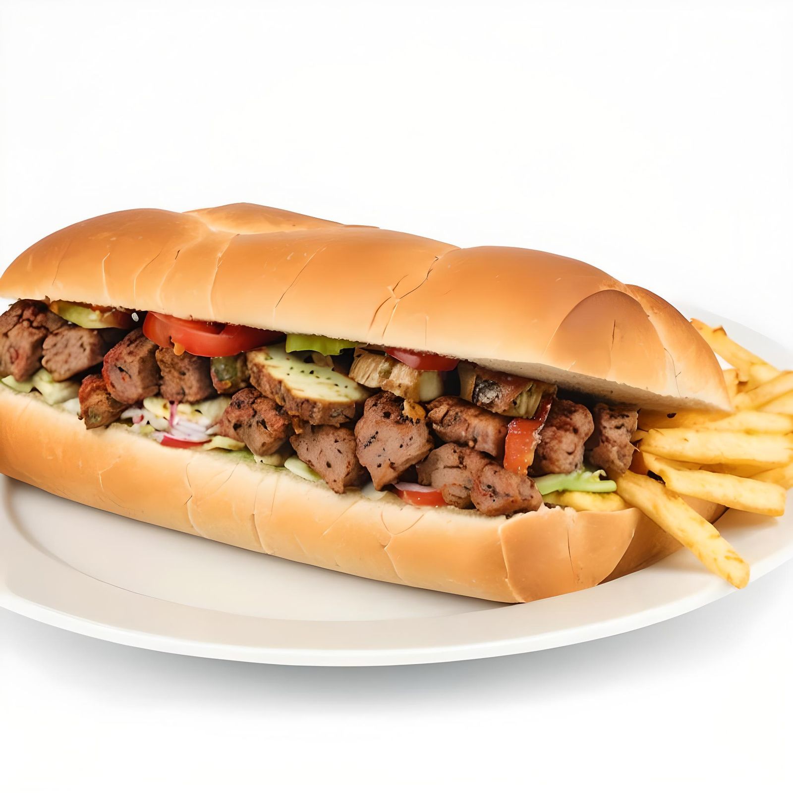 Delicious Turkish Kebab Sandwich