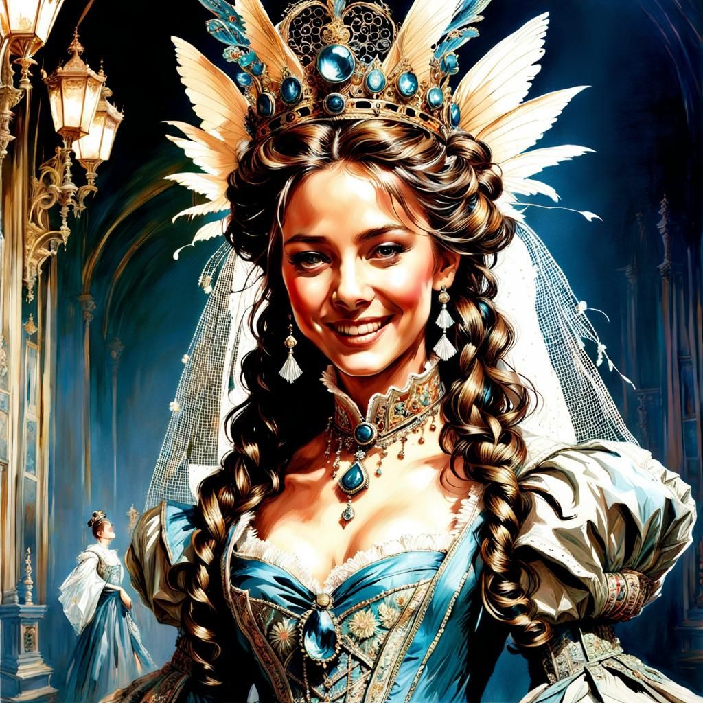 Medieval fantasy Queen