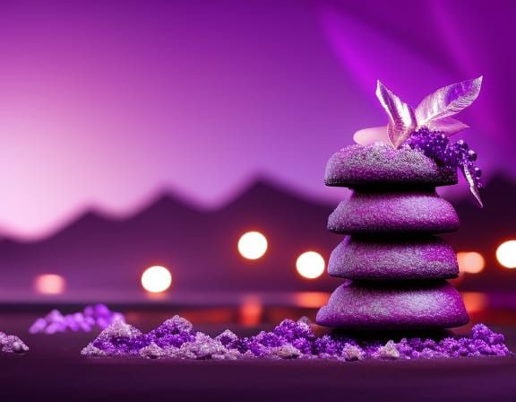 A Monochromatic Purple Treat