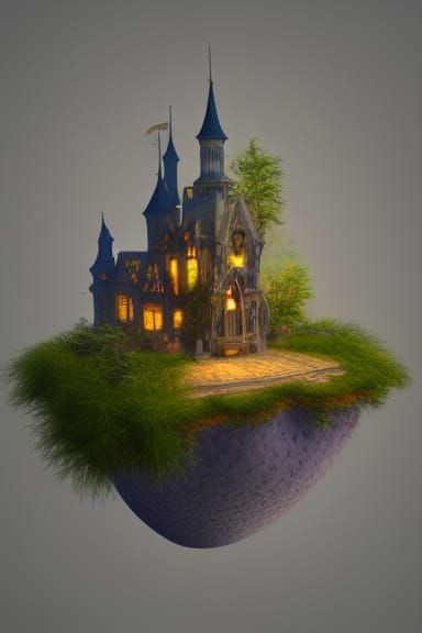 Floating castle