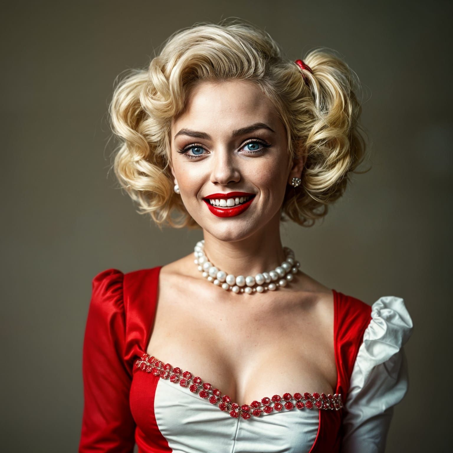 Harley Quinn as Marilyn in 1960s Style