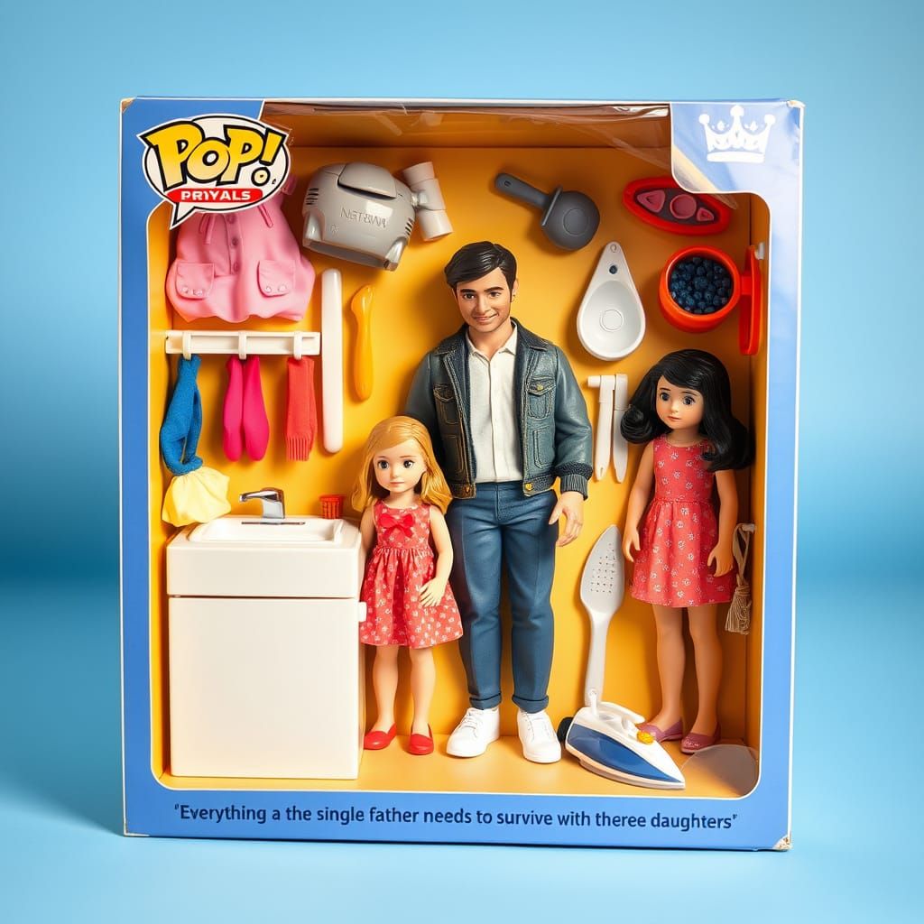 Single Father's Survival Kit Action Figure