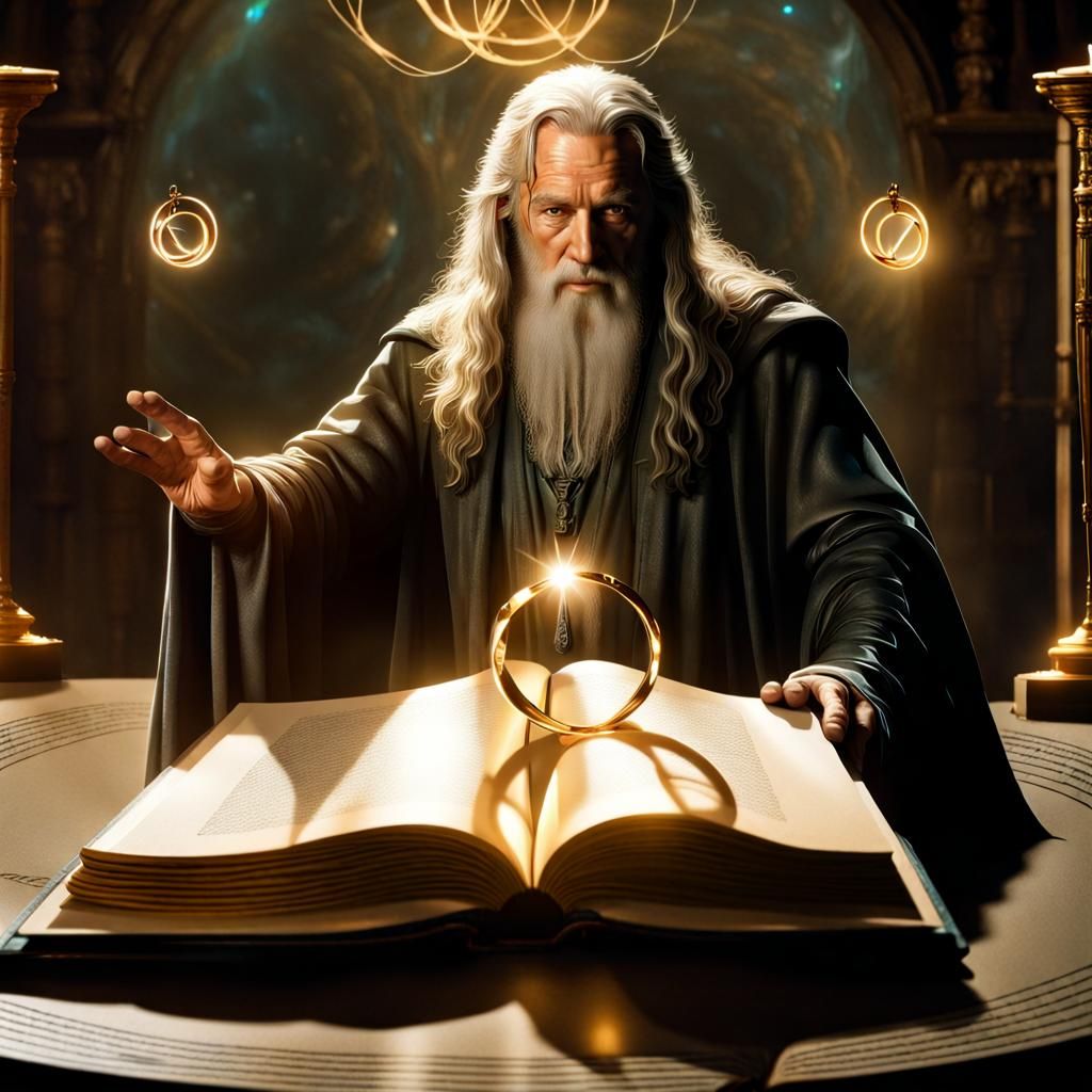 Holographic Lord of the Rings Scene