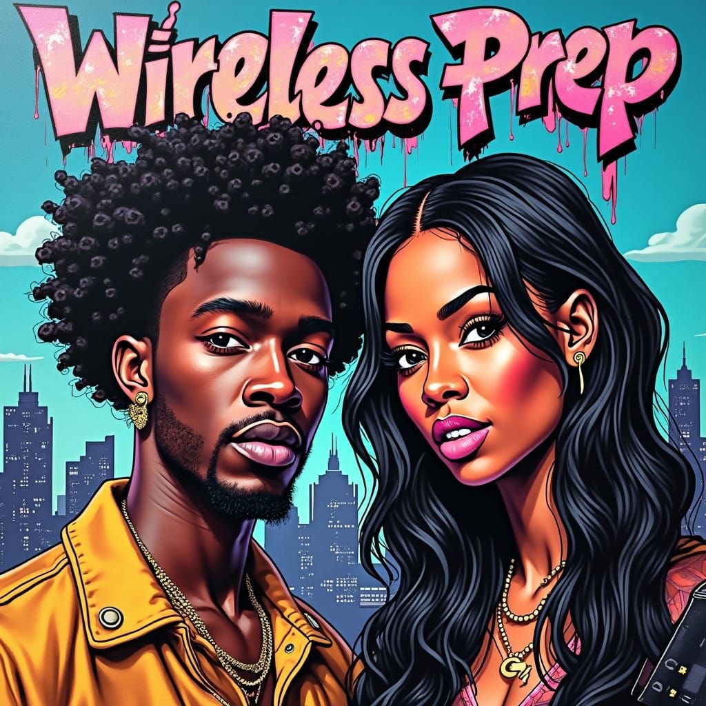 Graffiti Art Mashup: 21 Savage and SZA