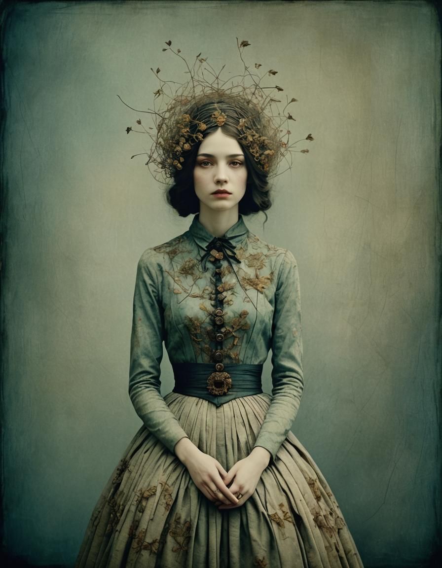 Introspective Portrait Inspired by Roversi, Shaden and Welz-...