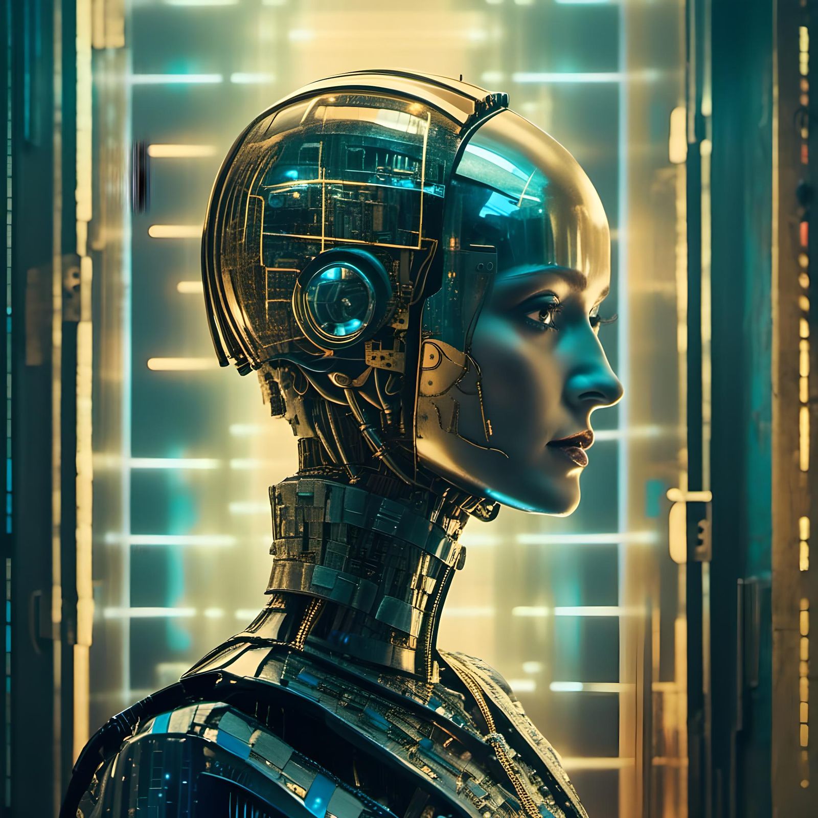 Maschinenmensch Robot in Antique Style