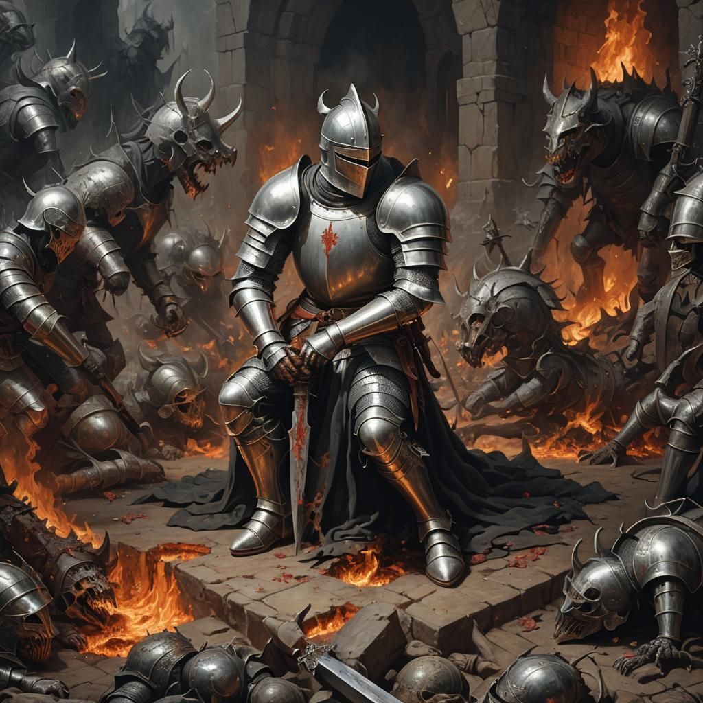 Knight in Hellish Descent