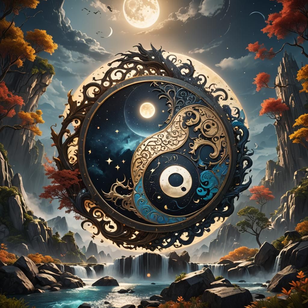 Yin and Yang: Day and Night in Fantasy Art