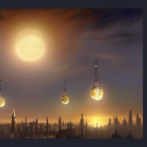 Clockwork Angels: Globes of Light Over Crown City