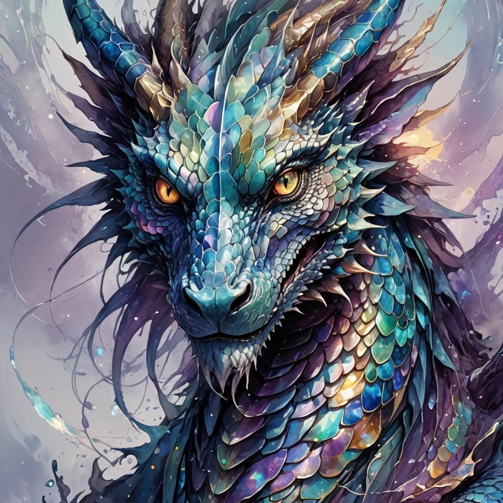 Opal dragon
