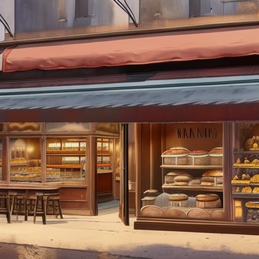 a bakery in Paris