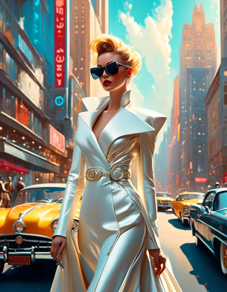 Retro Futuristic Outfit