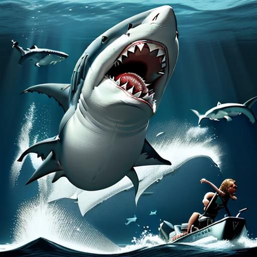 shark eat shark world