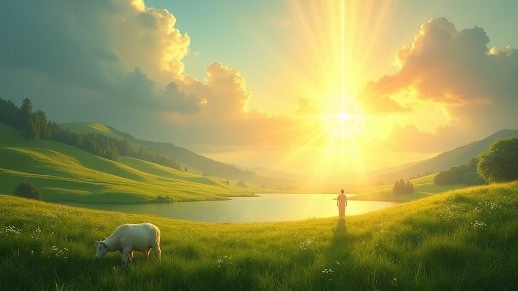 The Lord is my shepherd