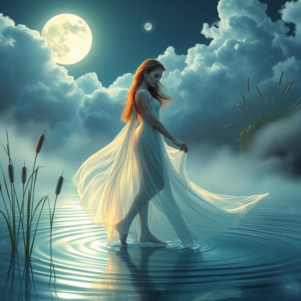 Moonlight Water Nymph