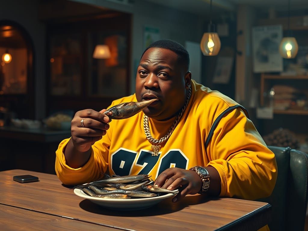 The Notorious B.I.G. Tries Fermented Herring in Moody Nordic...