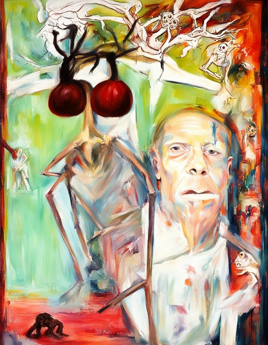 Nightmarish Onion-Headed Gimp Hunted by Monster