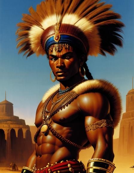 African warrior