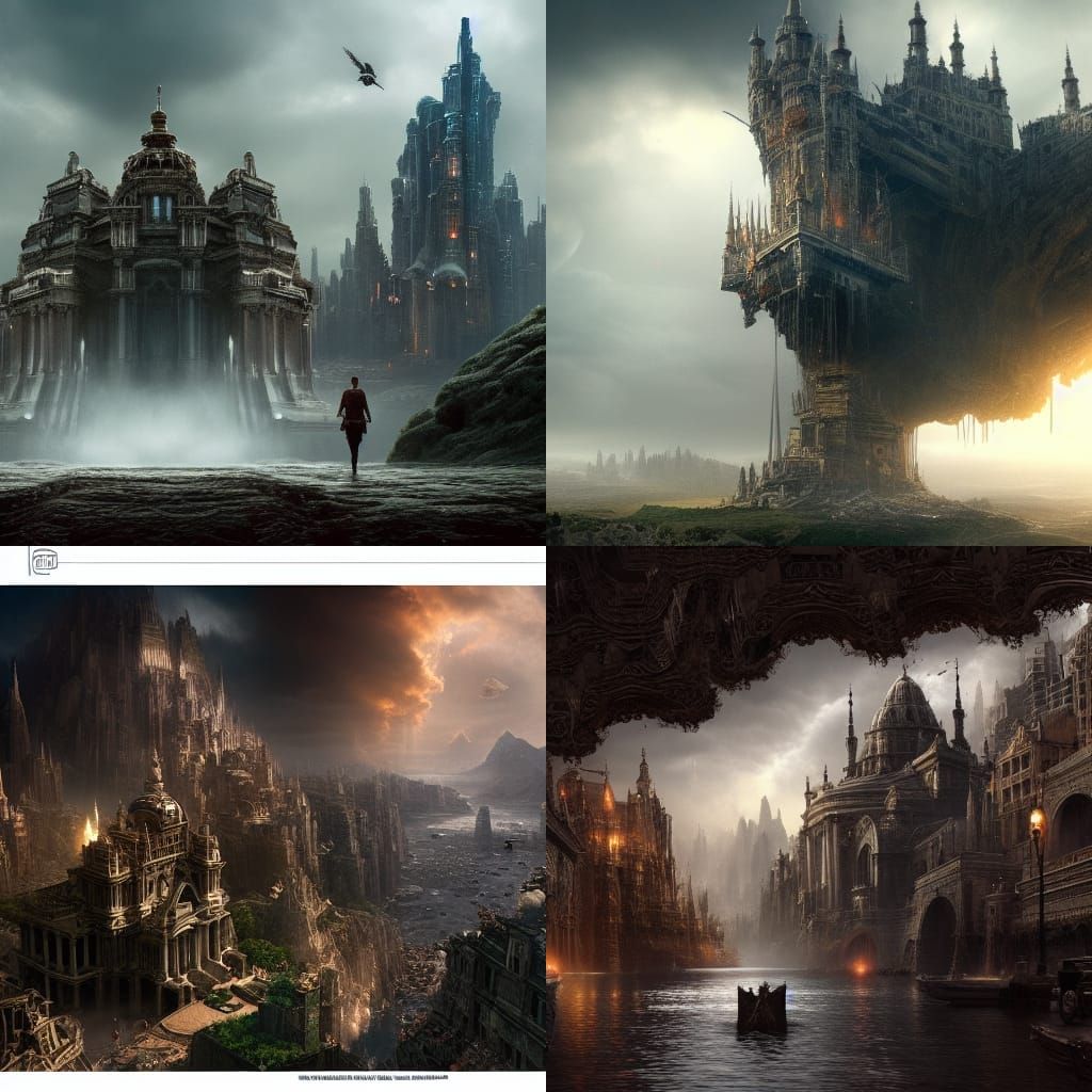 Life in a Nutshell: Digital Matte Painting