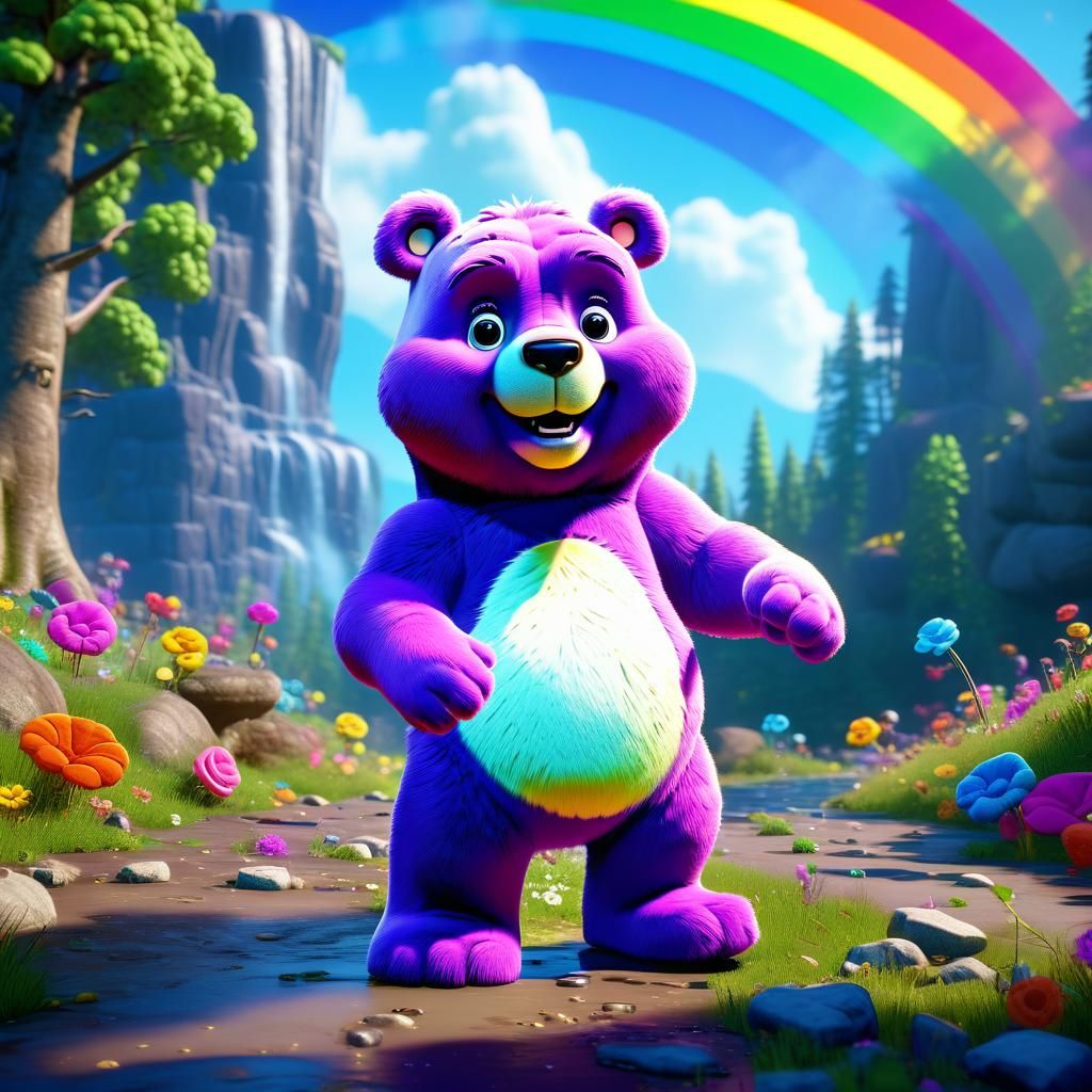 Care Bears Rainbow Feast: 3D Game Cinematic