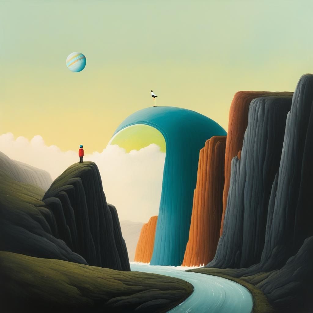 Artwork in the Style of Oliver Jeffers