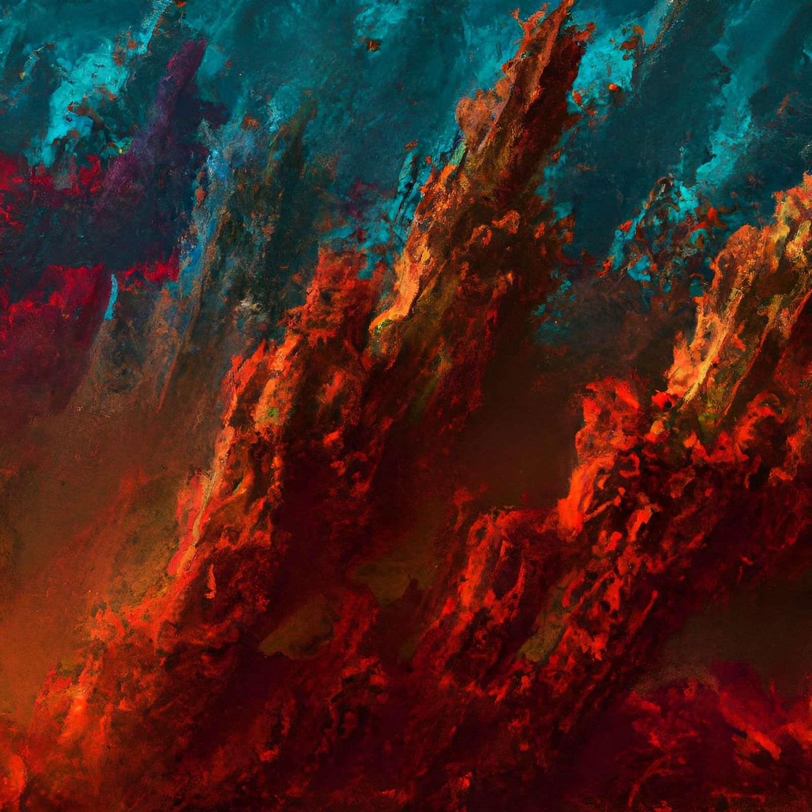 Abstract Earthquake: Geometric Isometric Design in Digital A...