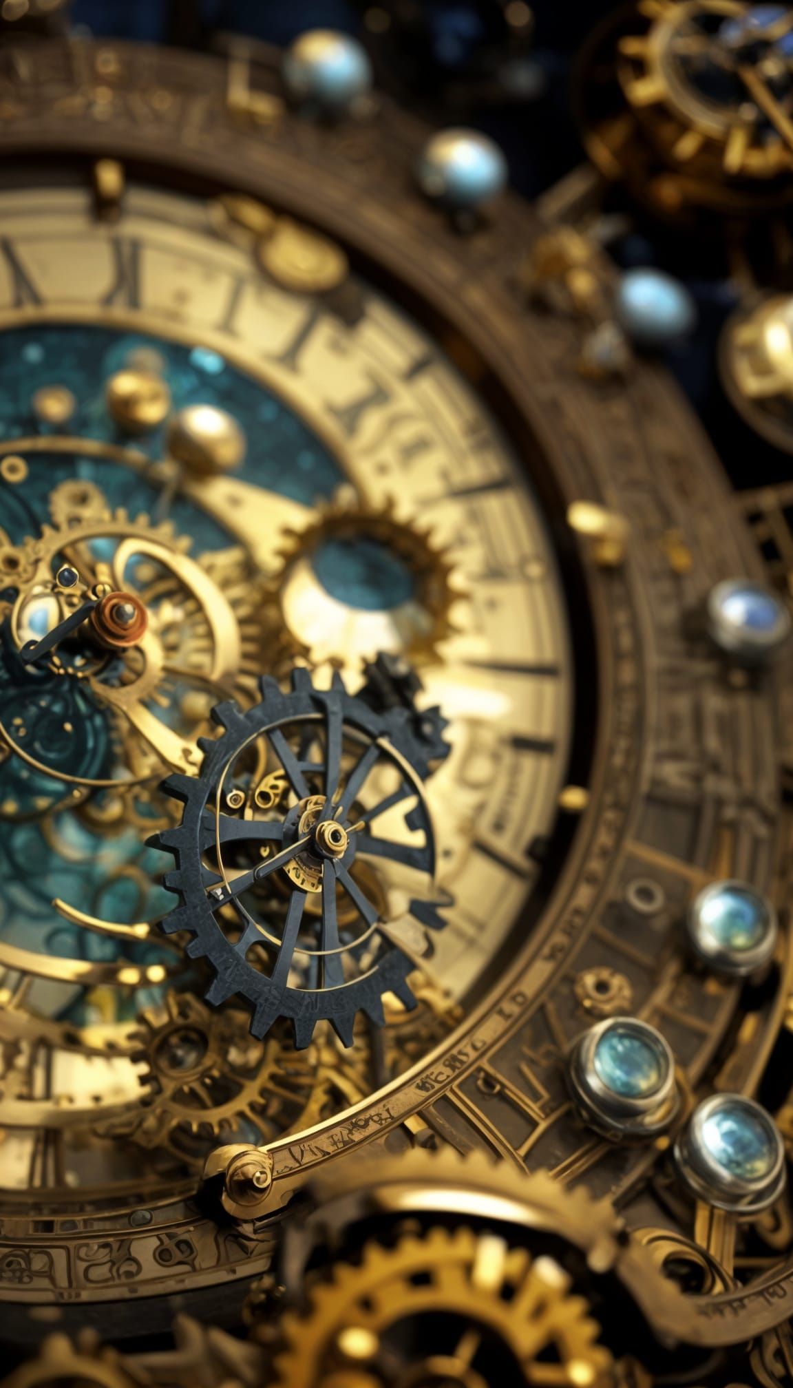 Clockpunk Orrery: Time as a Spiral