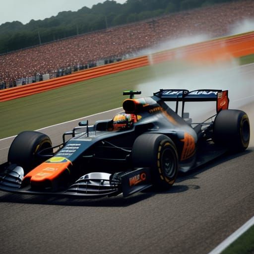 Ayrton Senna Crashed F1 Car with Helicopter and Silent Crowd