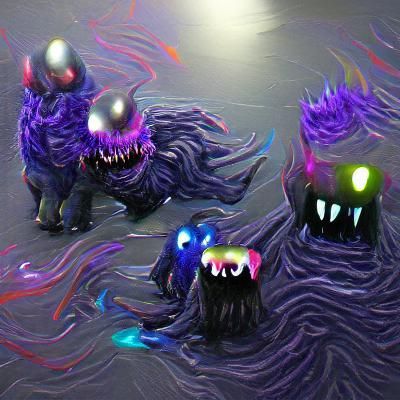 AI Generated Void Monsters