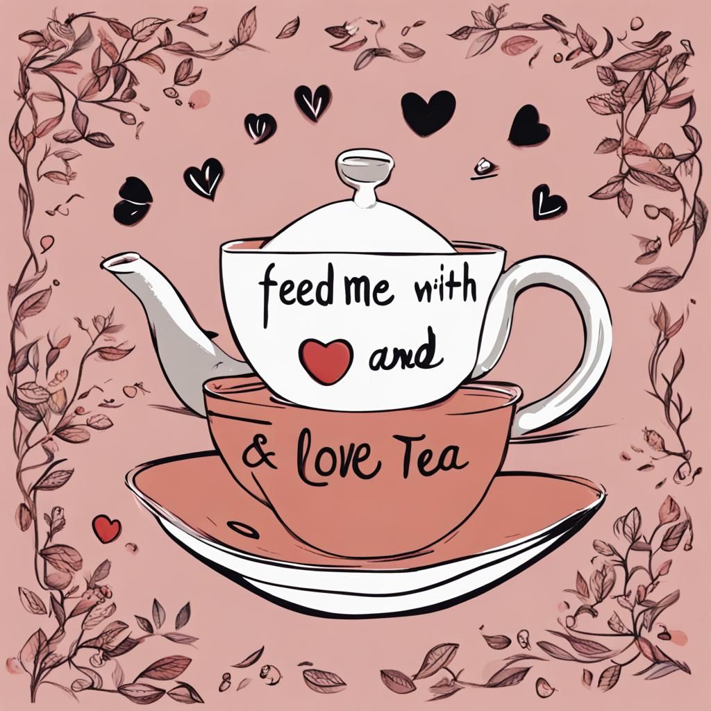 Comforting Black Tea Brewed with Love