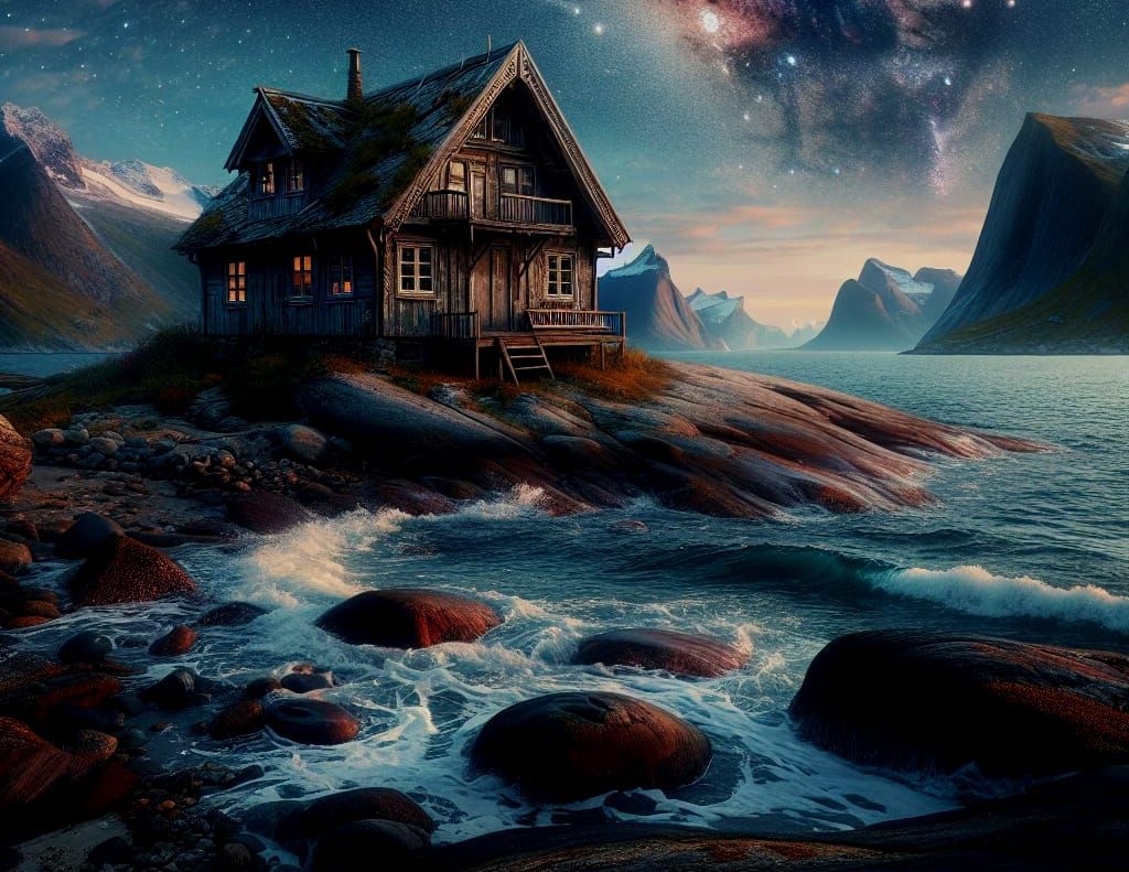 Cozy Cottage Under the Milky Way