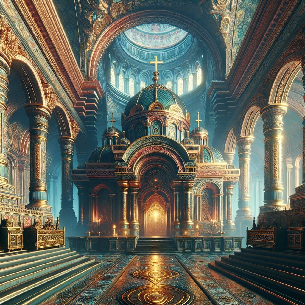 Orthodox Tewahedo Church Fantasy Art