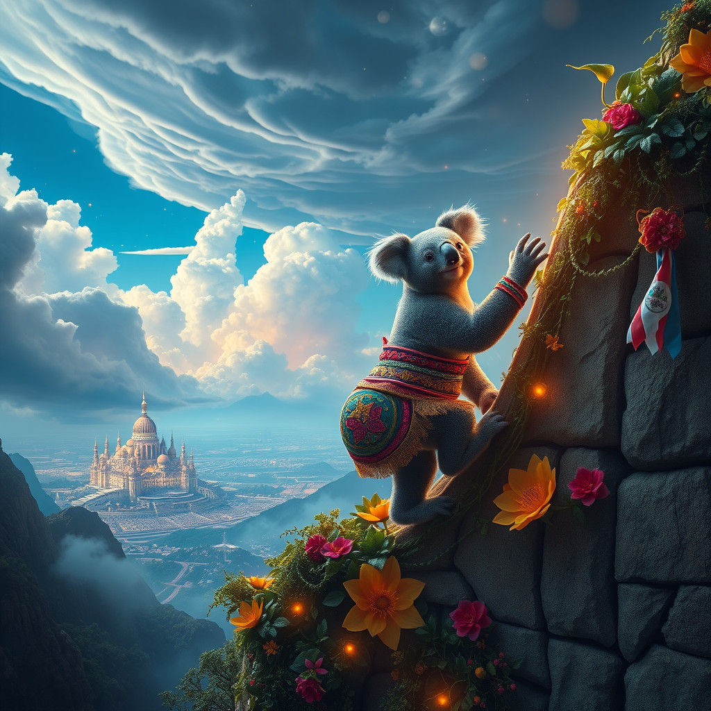 Koala and Sloth in Slowest Olympics Race