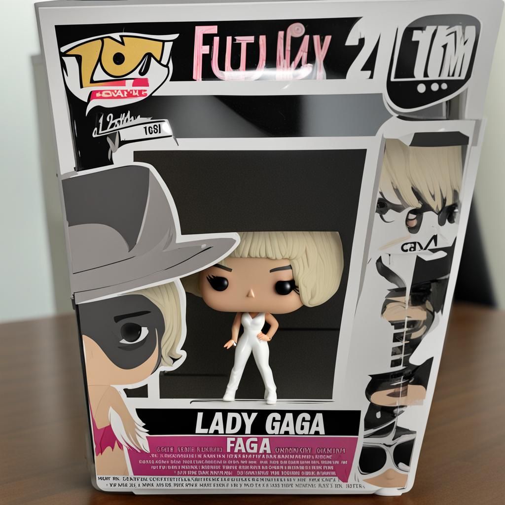 Lady Gaga as a Funko Pop Figure